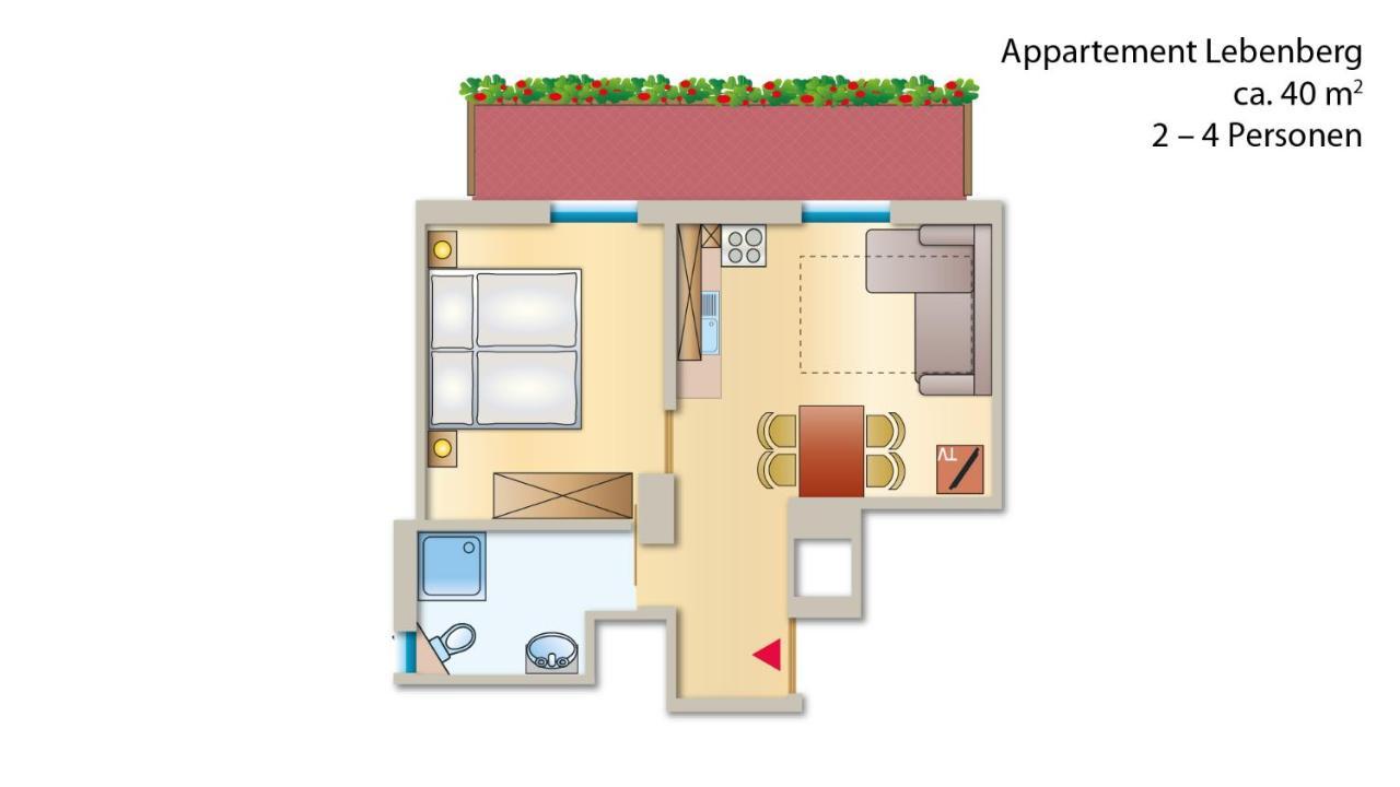 Haus Sonnegg Apartment Марленго Екстериор снимка